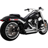 VANCE & HINES Shortshots Staggered Exhaust System - Chrome 17335-22