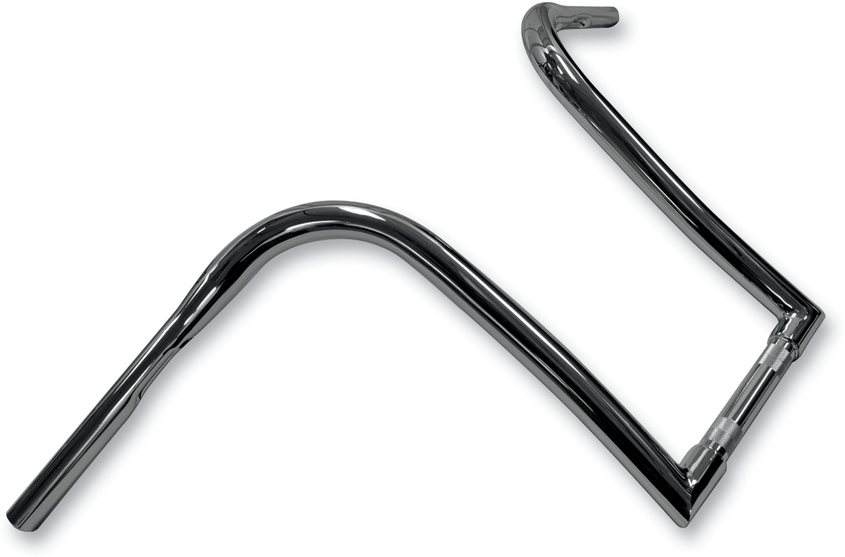 LA CHOPPERS Handlebar - Ape Hanger - 1-1/4" Diameter - 14" Rise - Chrome LA-7341-14