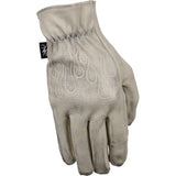 THRASHIN SUPPLY CO. Roper Leather Gloves - Bone White - Medium TRG-00-09