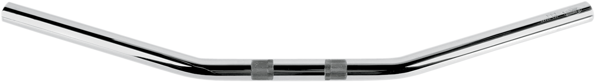 FLANDERS Handlebar - Narrow Center - Knurled - Dimpled - Chrome 650-08445