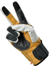 BILTWELL Borrego Gloves - Cement - Medium 1506-0409-303