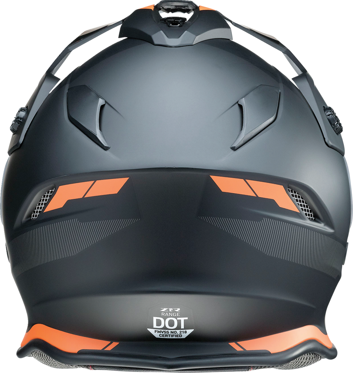 Z1R Range Helmet - Uptake - Black/Orange - Medium 0140-0116