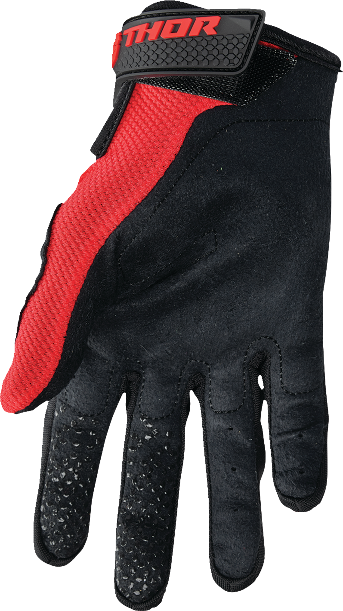 THOR Sector Gloves - Red/White - Large 3330-7270