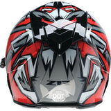 Z1R Warrant Snow Helmet - Neuron - Red/White - XL 0101-17221
