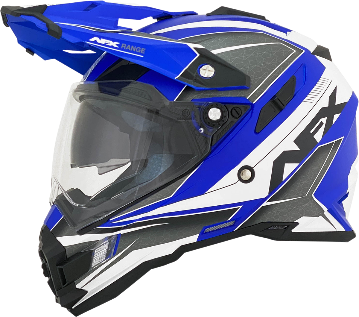 AFX FX-41 Helmet - Range - Matte Blue - Medium 0140-0072