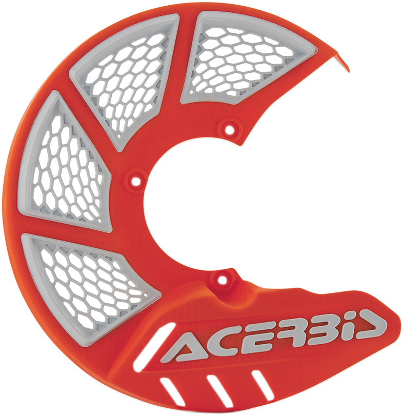 ACERBIS Mini X-Brake Disc Cover - Orange/White 2630555321