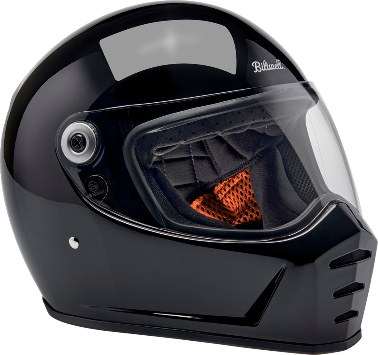 BILTWELL Lane Splitter Helmet - Gloss Black - 2XL 1004-101-506