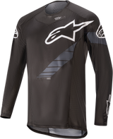 ALPINESTARS Techstar Long-Sleeve Jersey - Black/Gray - XL 1760220-104-XL