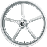 COASTAL MOTO Front Wheel - Rockstar - Dual Disc/No ABS - Chrome - 21"x3.25" - FL 1502-ROC-213-CH