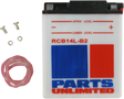 Parts Unlimited Battery - Rcb14l-B2 Cb14l-B2