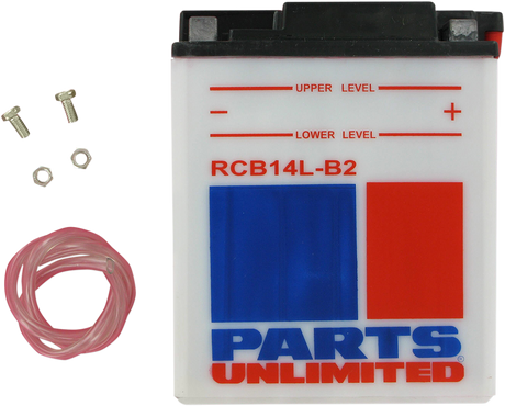 Parts Unlimited Battery - Rcb14l-B2 Cb14l-B2