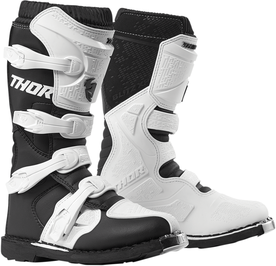 THOR Women's Blitz XP Boots - Black/White - Size 7 3410-2235