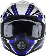 AFX FX-17 Helmet - Force - Pearl White/Blue - XS 0110-5237