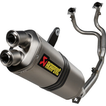 AKRAPOVIC Racing Line Exhaust System - Titanium - CRF1100L Africa Twin DCT  2020-2022 S-H11R3-WT