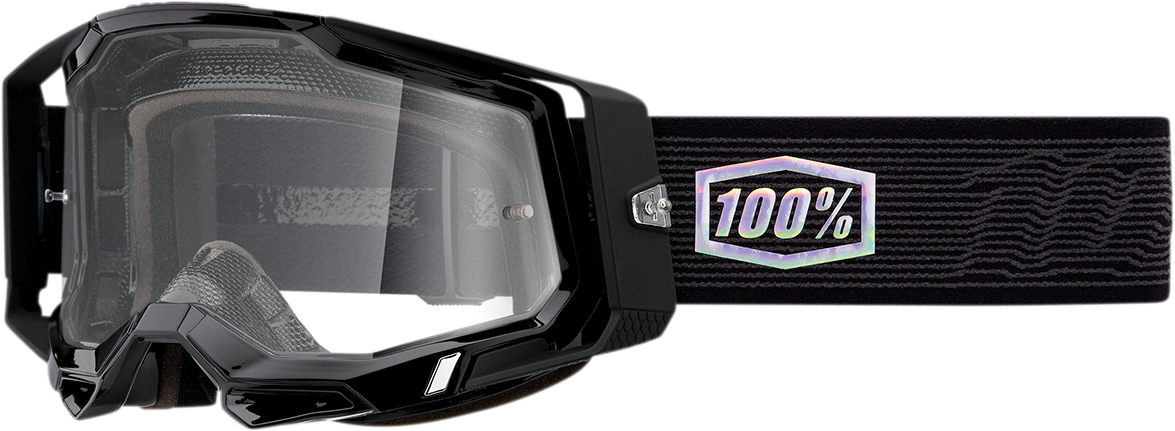 100% Racecraft 2 Goggles - Topo - Clear 50009-00015