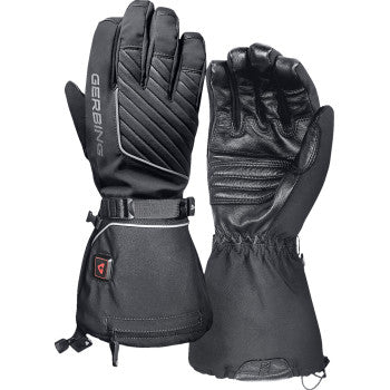 GERBING HEATED CLOTHING 7 V Atlas Ultra-Flex Battery Heated Gloves - Black - Small GERAFGV7VMS