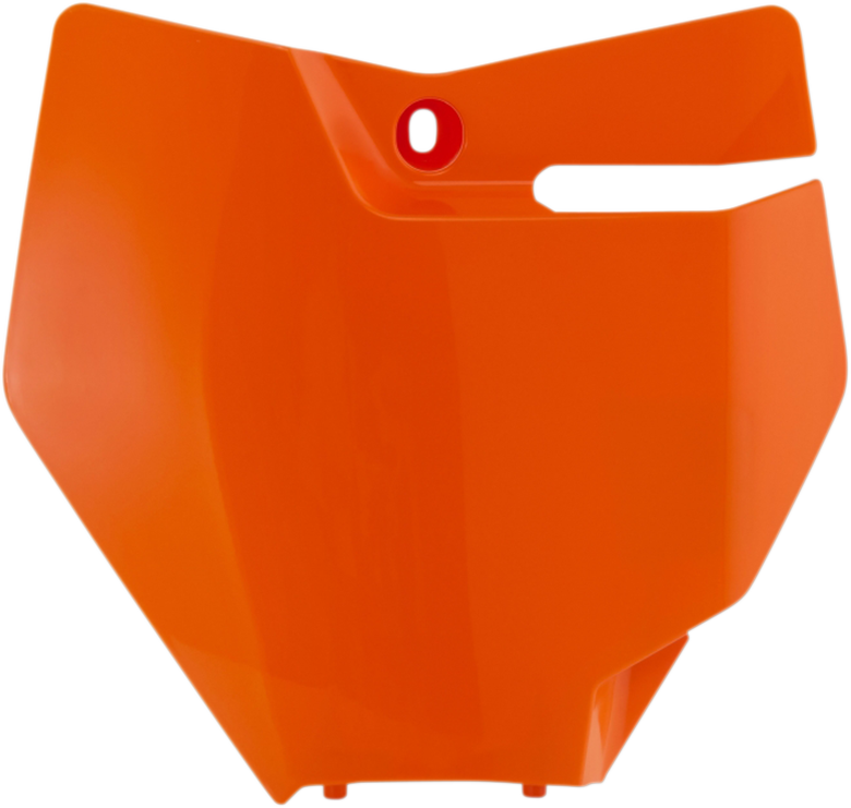 ACERBIS Front Number Plate - '16 Orange 2685955226