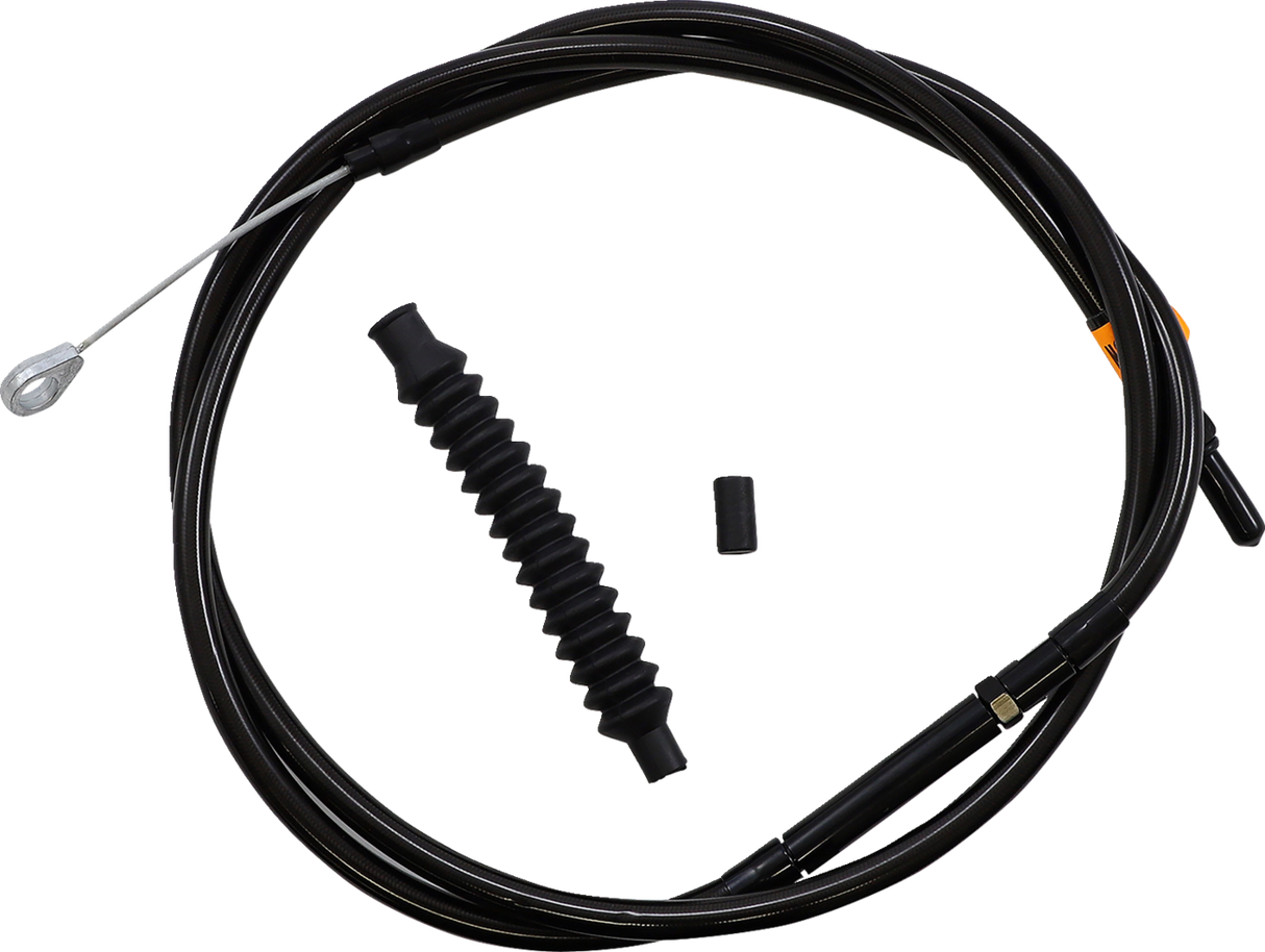 LA CHOPPERS Clutch Cable - 15" - 17" Ape Hanger Handlebars - Midnight LA-8010C16M