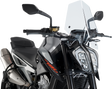 PUIG HI-TECH PARTS New Generation Windscreen - Clear - KTM 9668W