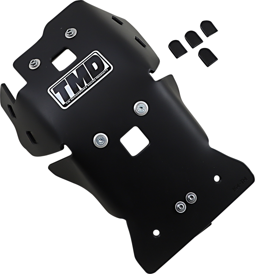 T.M. DESIGNWORKS Skid Plate - Black - KTM KTMC-135-BK