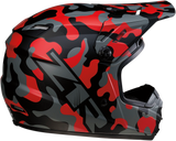 Z1R Youth Rise Helmet - Camo - Red - Small 0111-1264