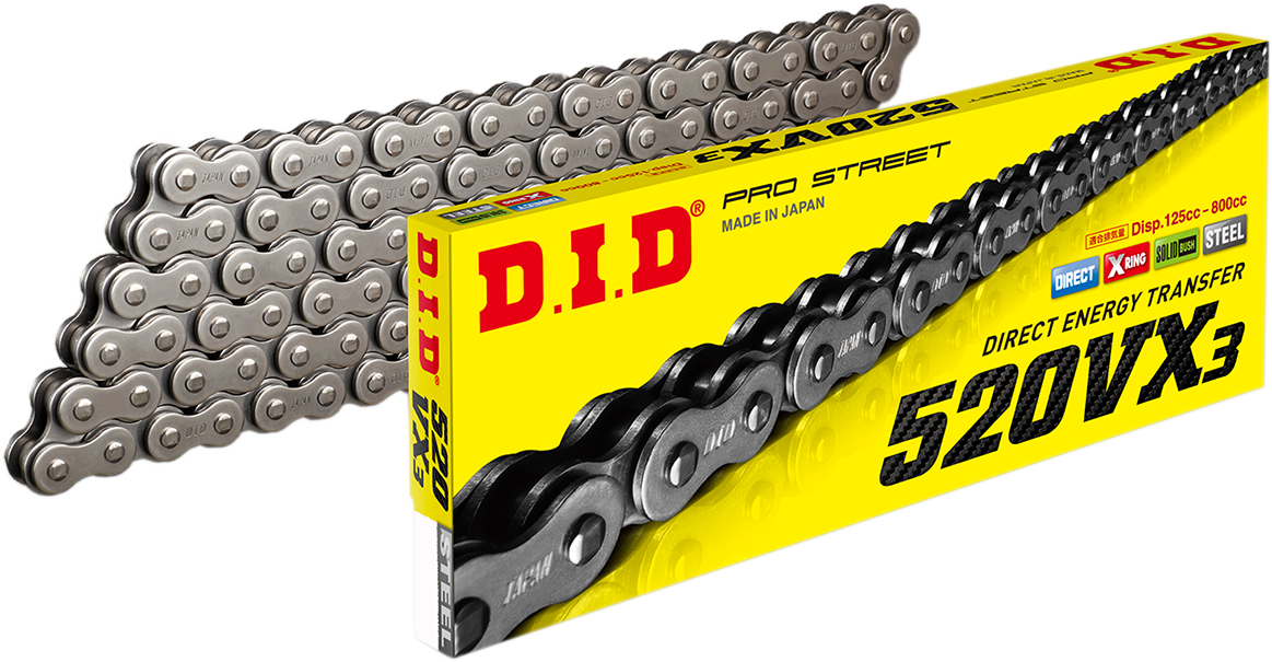 DID 520 VX3 - Chain - 112 Links 520VX3X112FB