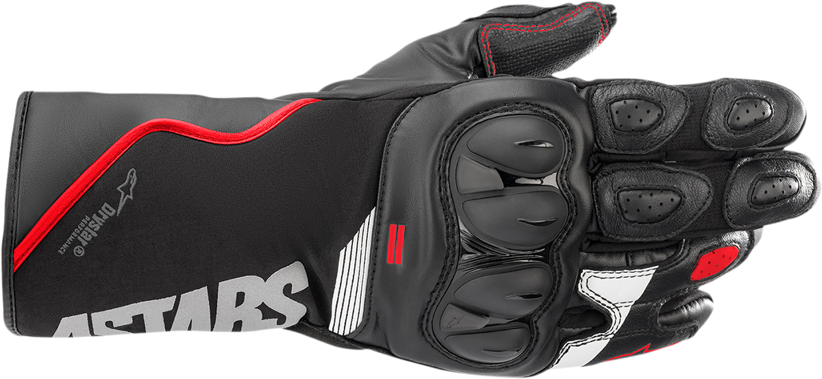 ALPINESTARS SP-365 Drystar® Gloves - Black/Fluo Red/White - Large 3527921-1321-L