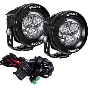 Vision X Light Cannon - CG2 - 3-3/4" - Multi LED - Clear Lens  9912158