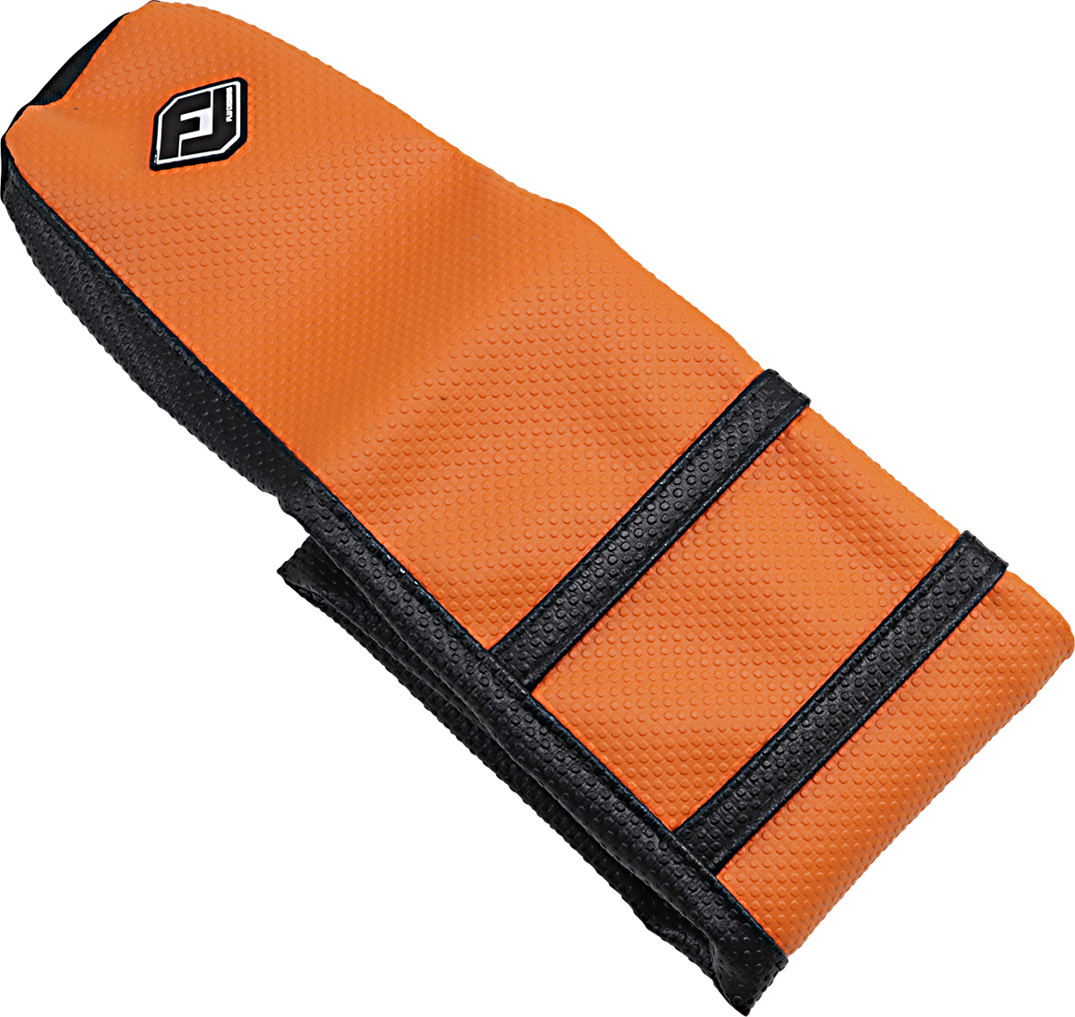 FLU DESIGNS INC. Pro Rib Seat Cover - Orange/Black - KTM '19-'22 55508