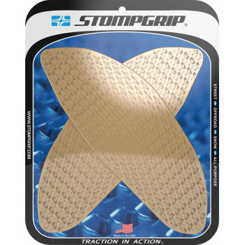 STOMPGRIP Traction Pad Tank Grips - Icon - Clear - RSV4/Tuono V4 55-14-0180C