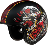 Z1R Saturn Helmet - Devil Made Me - Black/Red - 2XL 0104-2821