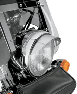 SHOW CHROME 7" Headlight Visor - Chrome 53-429