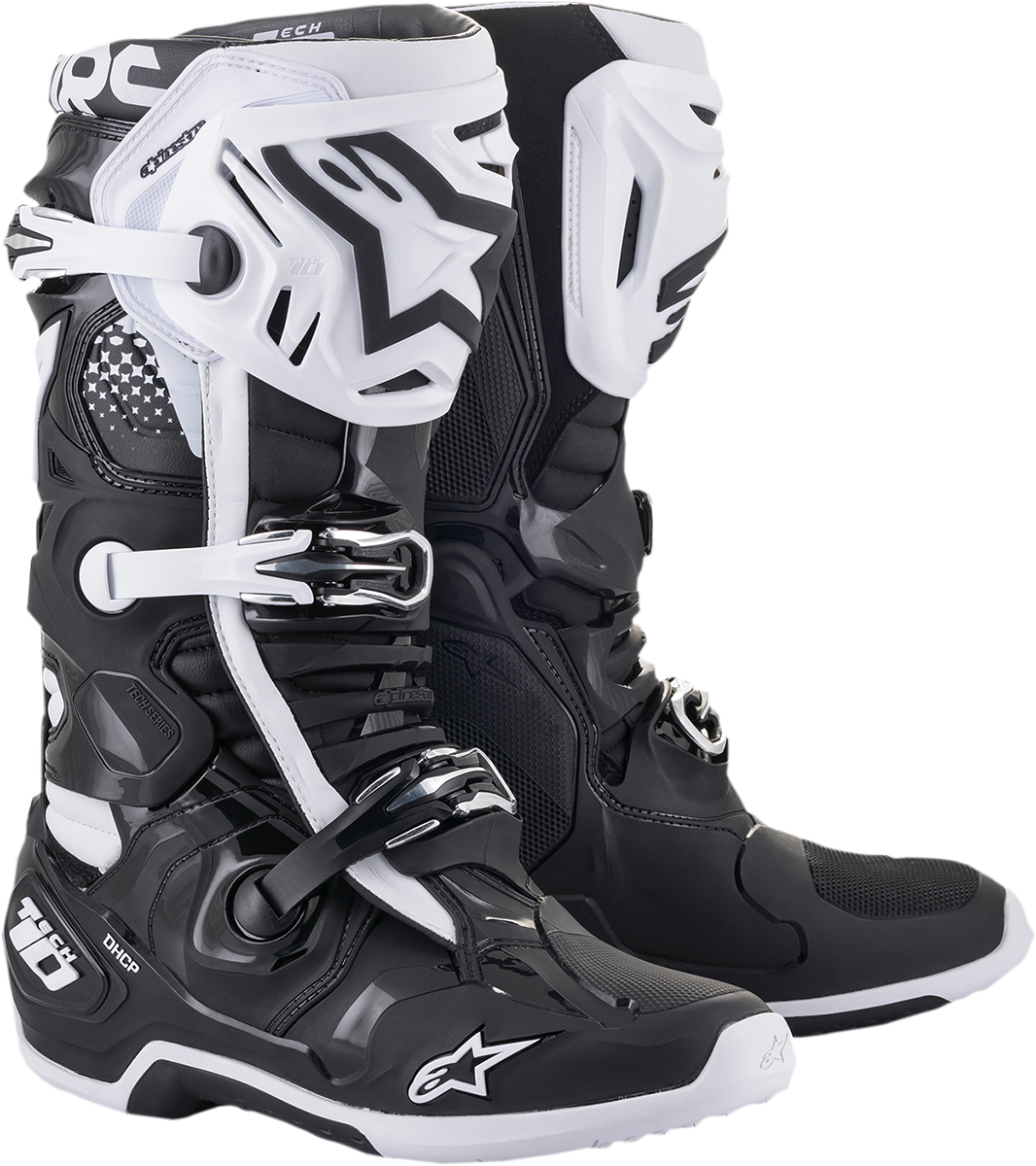 ALPINESTARS Tech 10 Boots - Black/White - US 7 2010020-12-7