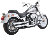 VANCE & HINES 3" Twin Slash Slip-On Muffler - Chrome 16343