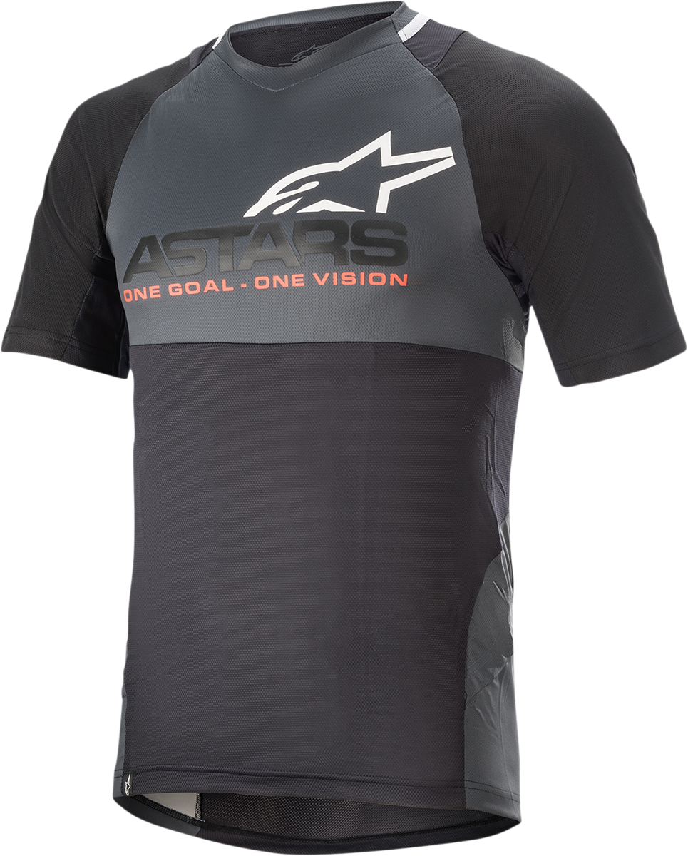 ALPINESTARS Drop 8.0 Jersey - Short-Sleeve - Black/Coral - Medium 1766621-1793-MD