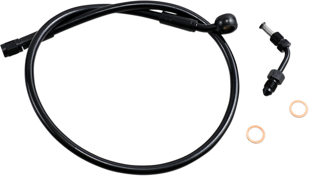 MAGNUM Brake Line - Upper with Adapter - Black SBB1501-25