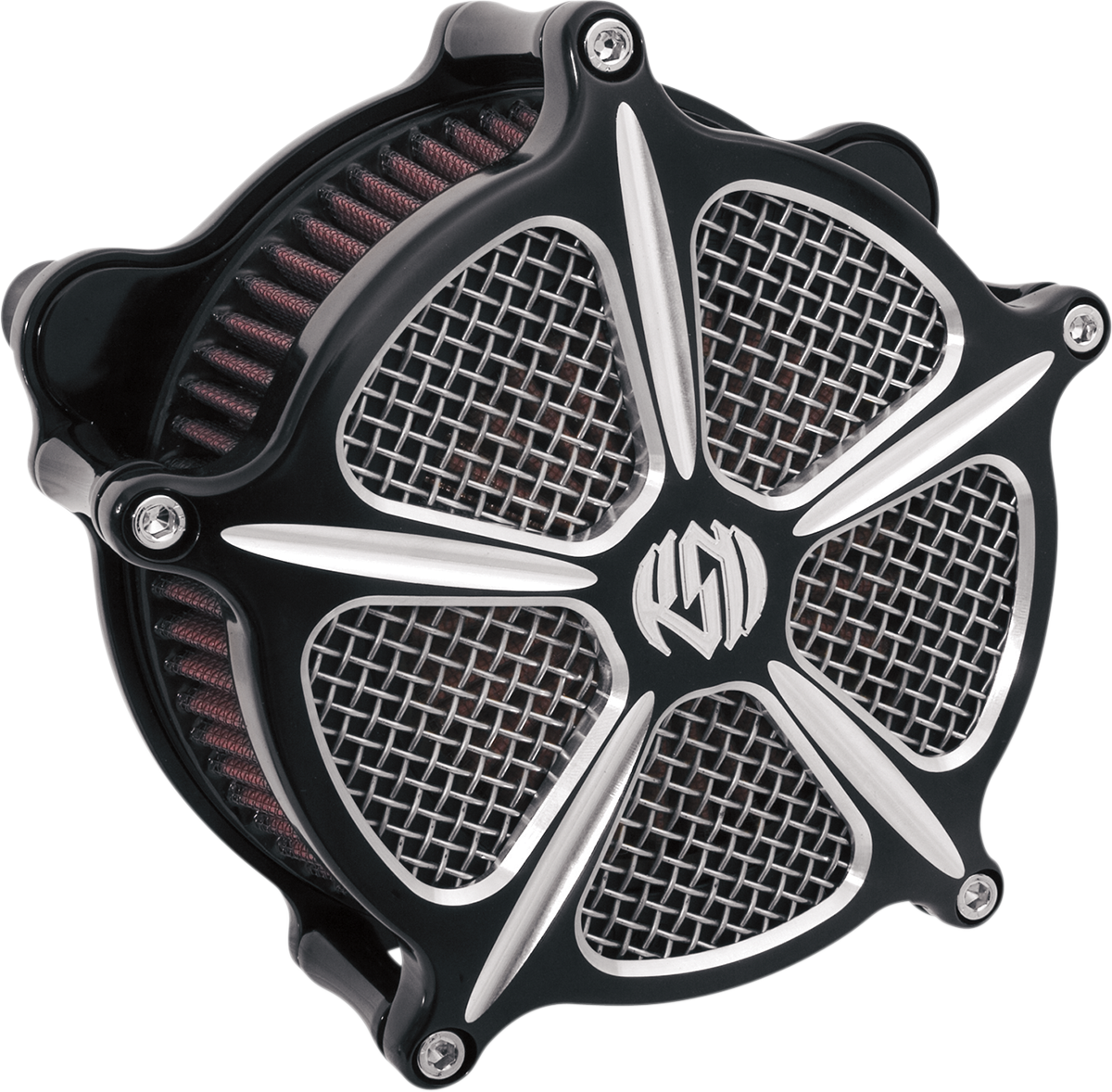 RSD 5 Speed Air Cleaner - Contrast Cut - XL 0206-2002-BM