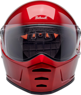 BILTWELL Lane Splitter Helmet - Metallic Cherry Red - Large 1004-351-504