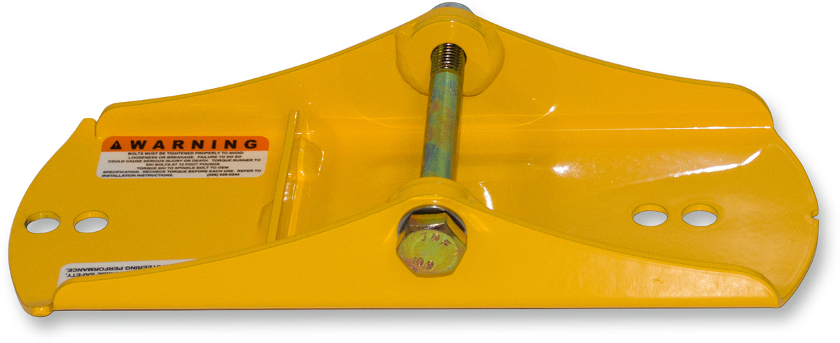 STARTING LINE PRODUCTS Ski Mount Saddle - Standard Use - Yellow 35-353