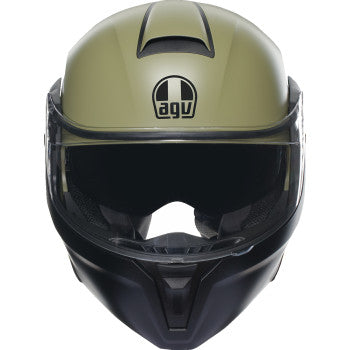 AGV Streetmodular Helmet - Mono - Matte Pastello Green/Black - Large 2118296002010L