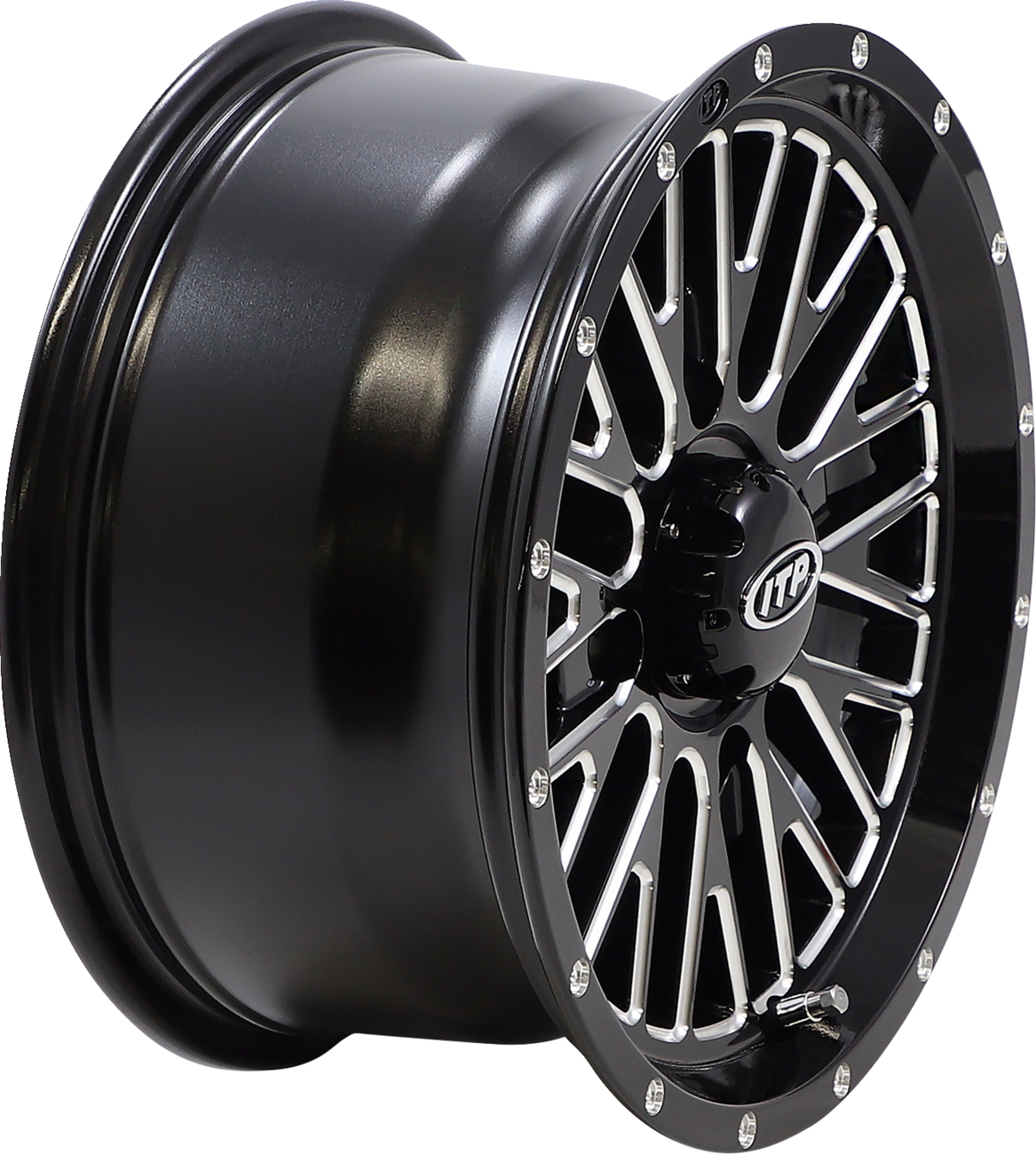 ITP Wheel - Momentum - Front/Rear - Black/Milled - 14x7 - 4/137 - 5+2 (+30 mm) 1422735731B