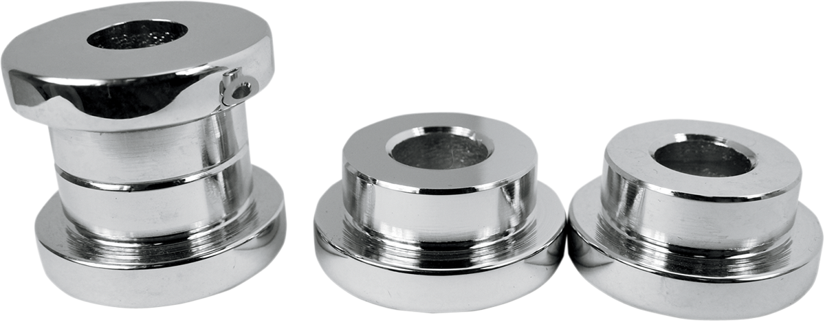 LA CHOPPERS Riser Bushings - Solid - Chrome LA-7400-50