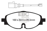 EBC 14+ Audi A3 1.8 Turbo Greenstuff Front Brake Pads DP22150