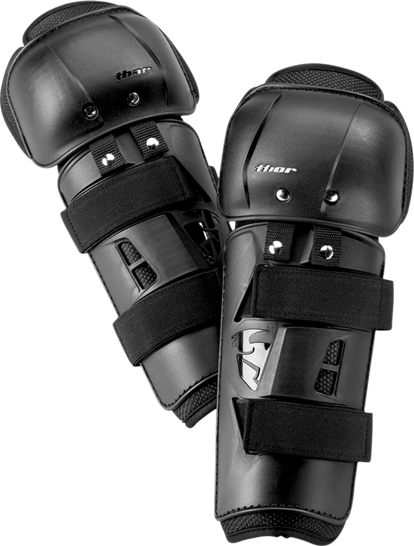 THOR Sector Knee Guards - Black 2704-0082