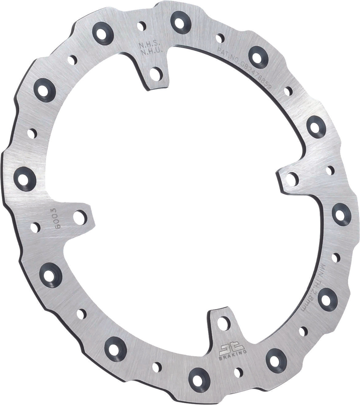 JTFront Brake Rotor Ss Self Cleaning Ktm/HusJTD6002SC01