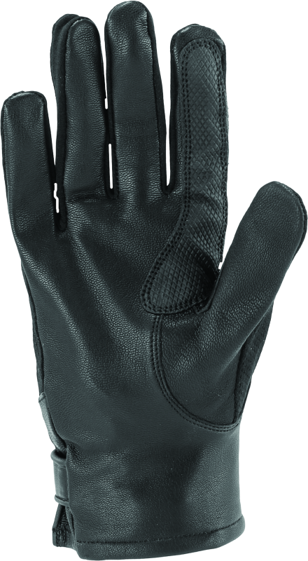 Kuryakyn By River Road Pecos Leather Mesh Gloves Black - Small