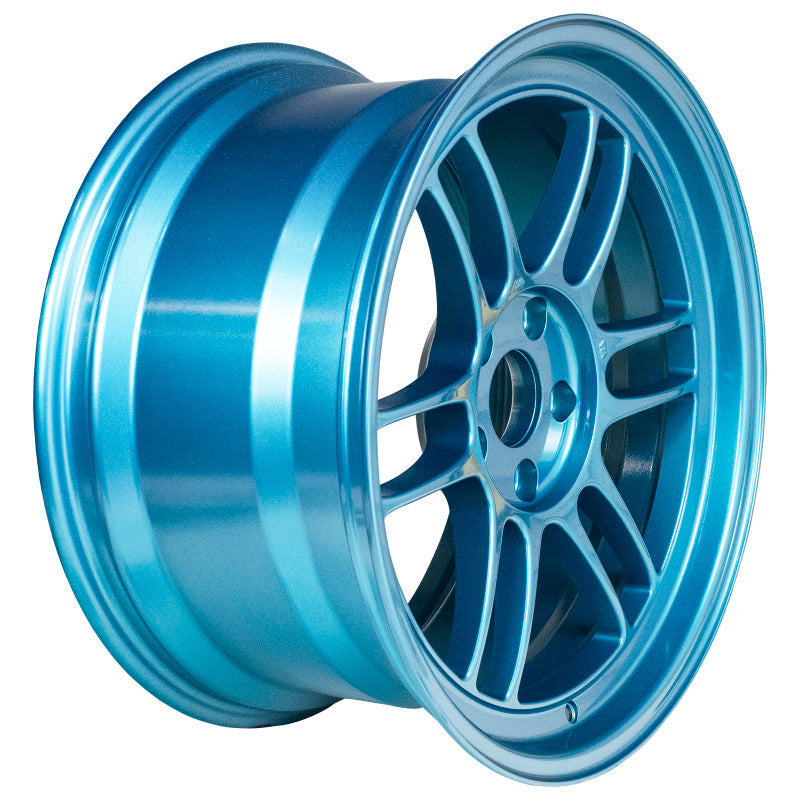 Enkei RPF1 18x9.5 5x114.3 38mm Offset 73mm Bore Emerald Blue Wheel (MOQ 40) 3798956538EB