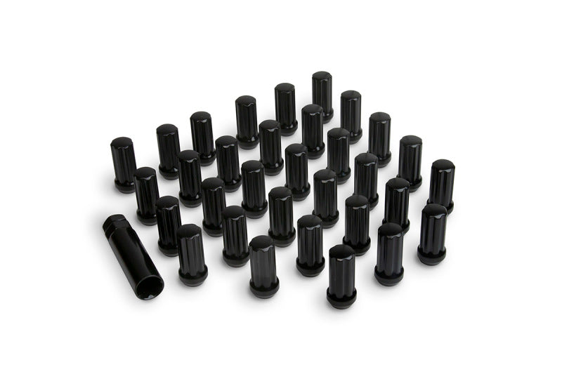 ICON Alloys Lug Nut Kit Black - 14x1.5 - 32 Lug Nuts w/ Key 89141532B