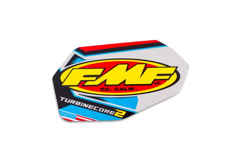FMF Racing 2-Stroke S/A (Turbinecore Q) Decal Replacement 012699