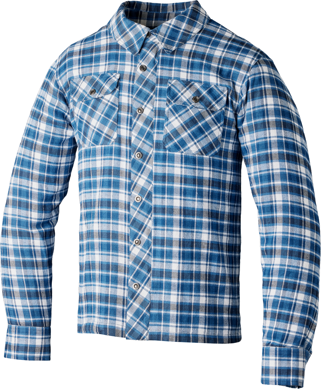 RST Lumberjack Ce Shirt Blue/Grey Check Md 102115BLU2-42